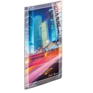 Album Foto con Copertine Flessibili Lebez - 96 Buste - 17,5x32,5 cm - Assortiti - 2743