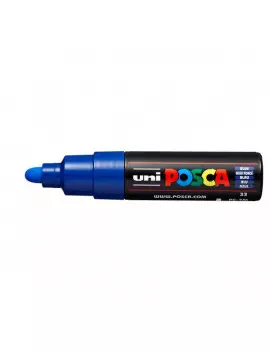 Marcatore Uni Posca a Tempera Uni-Ball - Tonda - 4,5-5,5 mm - M PC7M B (Blu Conf. 6)