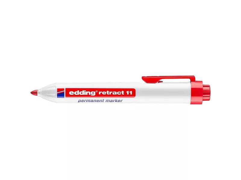 Marcatore a Scatto e-11 Edding - Tonda - 1,5-3 mm -4-11002 (Rosso)