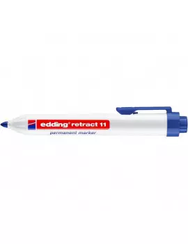 Marcatore a Scatto e-11 Edding - Tonda - 1,5-3 mm - 4-11003 (Blu)