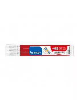 Refill Penna Frixion Ball e Clicker Pilot - 1 mm - 006677 (Rosso Conf. 3)