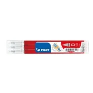 Refill Penna Frixion Ball e Clicker Pilot - 1 mm - 006677 (Rosso Conf. 3)