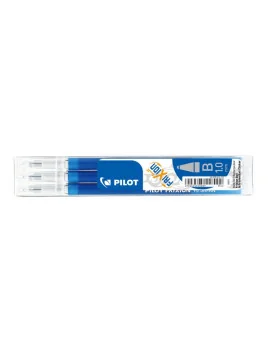 Refill Penna Frixion Ball e Clicker Pilot - 1 mm - 006676 (Blu Conf. 3)