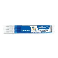 Refill Penna Frixion Ball e Clicker Pilot - 1 mm - 006676 (Blu Conf. 3)