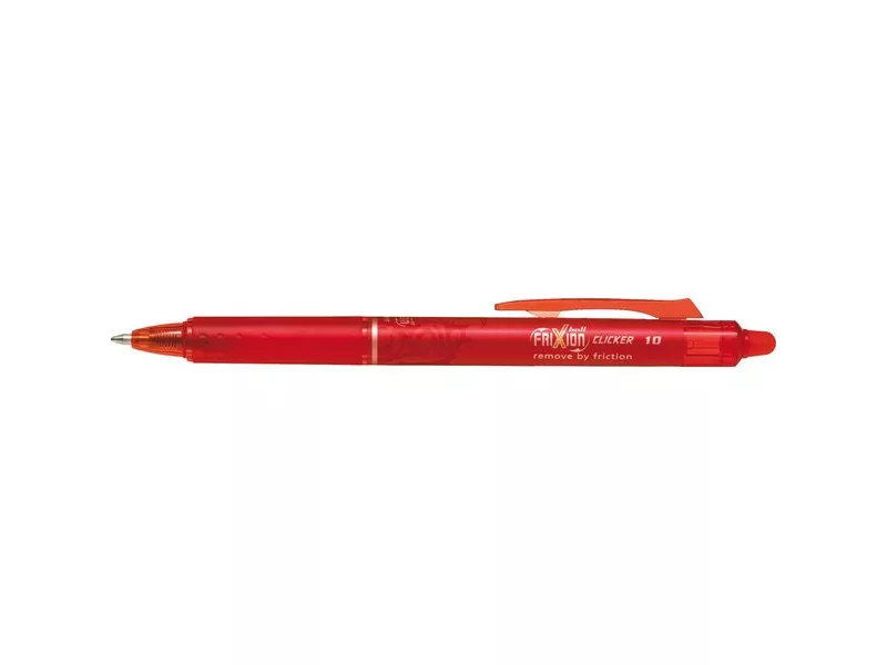 Penna a Sfera a Scatto Frixion Clicker Pilot - 1 mm - 006552 (Rosso)
