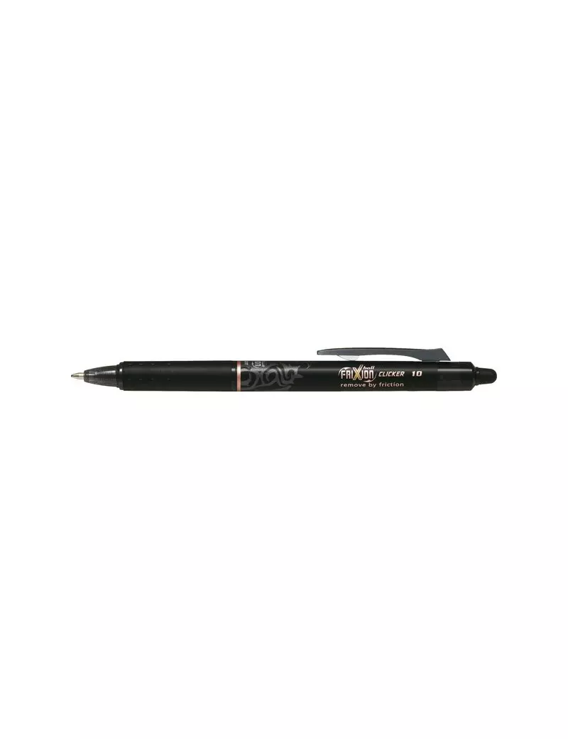 Penna a Sfera a Scatto Frixion Clicker Pilot - 1 mm - 006550 (Nero)