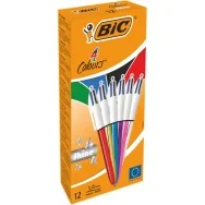 Penna a Sfera 4 Colours Shine Bic - 1 mm - 964775 (Conf. 12)