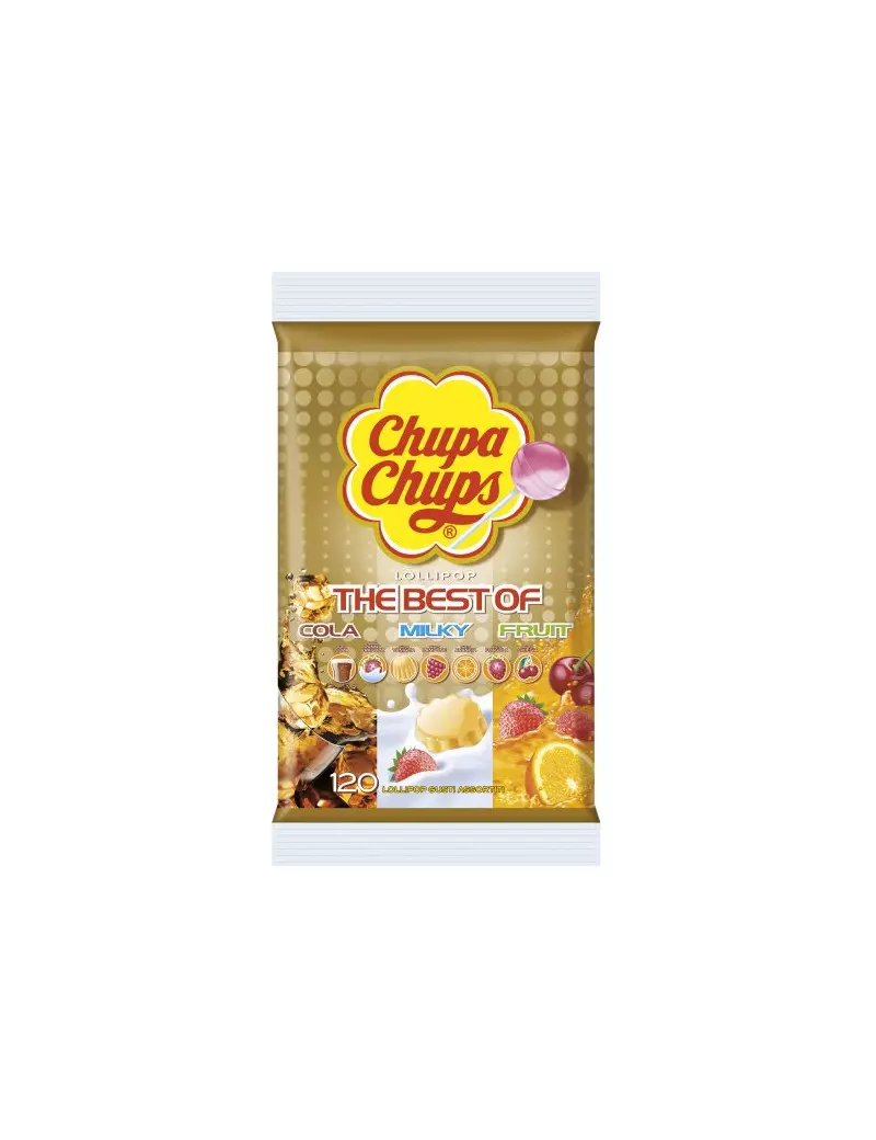 Lecca Lecca The Best of Chupa Chups - 9320700 (Assortiti Conf. 120) Lecca Lecca The Best of Chupa Chups - 9320700 (Assortiti Conf. 120)