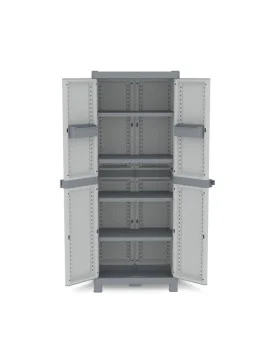 Armadio tuttopiani Terry Store Age - 70x43,8x181,8 cm - 1002566 (Grigio)
