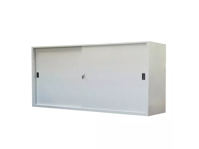 Armadio Ante Scorrevoli Basso Bertesi - 1 Ripiano - 120x45x90 cm - SB 120 (Grigio)