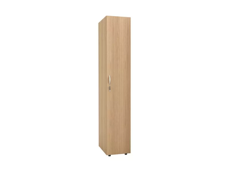 Guardaroba in Melaminico Artexport - 1 Ante - 33x52x185 cm - 2624-4 (Noce Chiaro)