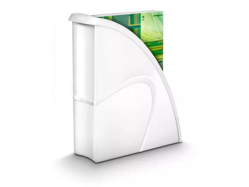 Portariviste CepPro Gloss - 27x8,5x31 cm - 1006740021 (Bianco)