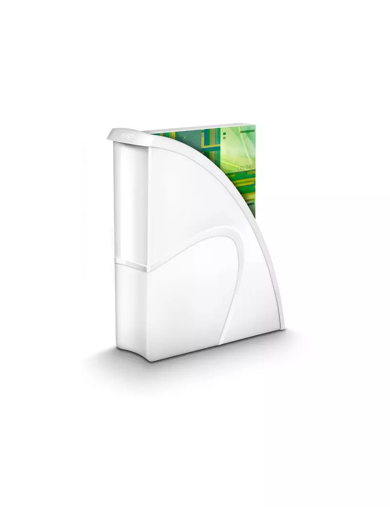 Portariviste CepPro Gloss - 27x8,5x31 cm - 1006740021 (Bianco) Portariviste CepPro Gloss - 27x8,5x31 cm - 1006740021 (Bianco)