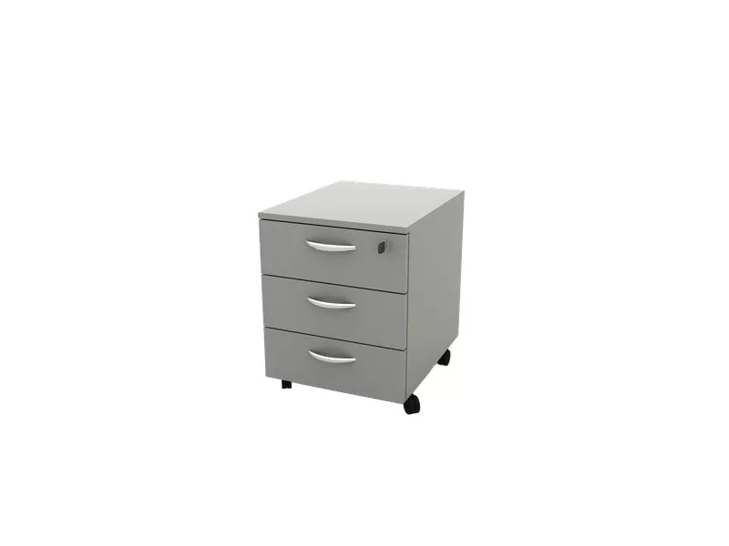 Cassettiera 3 Cassetti su Ruote Artexport - 41x50x52,5h cm - 17020/99/3T (Grigio)