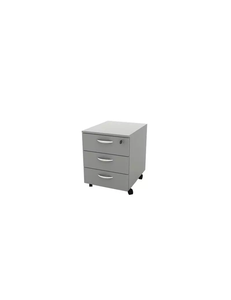 Cassettiera 3 Cassetti su Ruote Artexport - 41x50x52,5h cm - 17020/99/3T (Grigio) Cassettiera 3 Cassetti su Ruote Artexport - 41x50x52,5h cm - 17020/99/3T (Grigio)