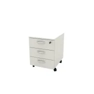 Cassettiera 3 Cassetti su Ruote Artexport - 41x50x52,5 cm - 17020/33/3T (Bianco)
