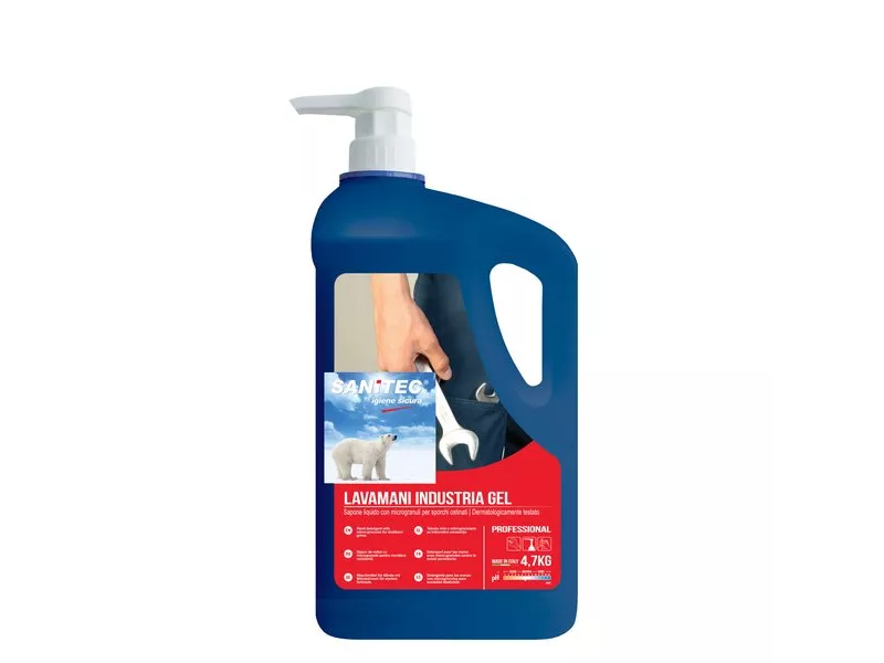 Sapone Liquido Mani con Microgranuli Sanitec - 4,7 Kg - 1045