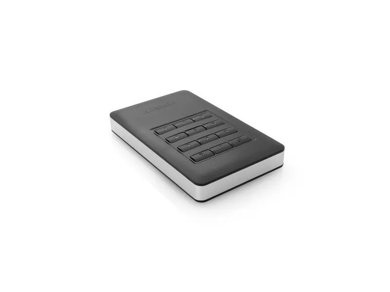 Hard Disk Portatile USB 3.1 con Tastierino di Accesso Store 'n' Go Secure Verbatim - 1TB - 53401 Hard Disk Portatile USB 3.1 con Tastierino di Accesso Store 'n' Go Secure Verbatim - 1TB - 53401