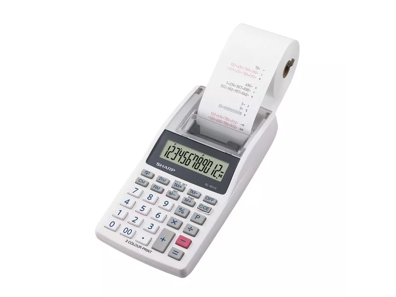 Calcolatrice Scrivente EL-1611V Sharp - EL-1611V Calcolatrice Scrivente EL-1611V Sharp - EL-1611V