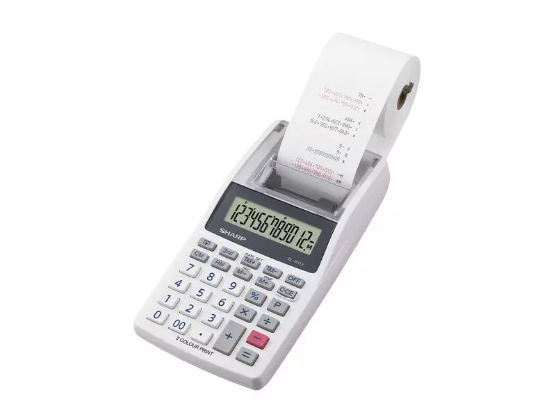 Calcolatrice Scrivente EL-1611V Sharp - EL-1611V Calcolatrice Scrivente EL-1611V Sharp - EL-1611V
