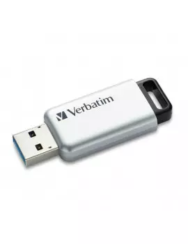 Pen Drive USB 3.0 Secure Data Pro Verbatim - 64GB - 98666 (Grigio)