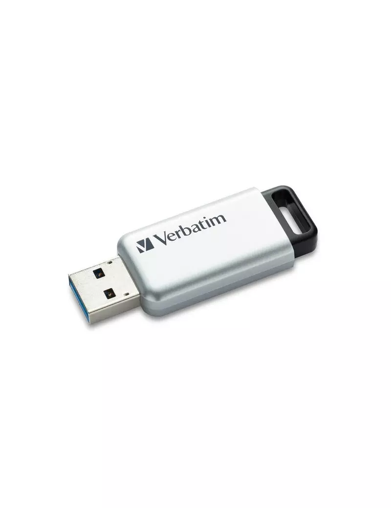 Pen Drive USB 3.0 Secure Data Pro Verbatim - 64GB - 98666 (Grigio)