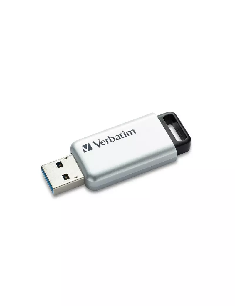Pen Drive USB 3.0 Secure Data Pro Verbatim - 16GB - 98664 (Grigio) Pen Drive USB 3.0 Secure Data Pro Verbatim - 16GB - 98664 (Grigio)