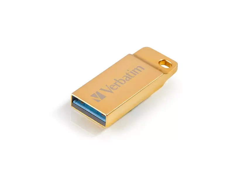 Pen Drive USB 3.0 Metal Executive Gold Verbatim - 64GB - 99106 (Oro)