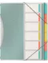 Classificatore Colour'Ice Esselte - 6 Divisori - 26,6x32 cm - 626255 (Multicolor)