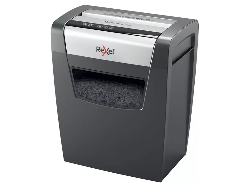 Distruggidocumenti Momentum X312 Rexel - Frammenti - 5x42 mm - 2104572EU Distruggidocumenti Momentum X312 Rexel - Frammenti - 5x42 mm - 2104572EU