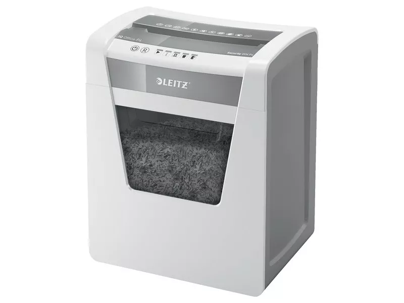 Distruggidocumenti IQ Office P4 Leitz - Frammenti - 4x40 mm - 8003-00-00 (Bianco) Distruggidocumenti IQ Office P4 Leitz - Frammenti - 4x40 mm - 8003-00-00 (Bianco)