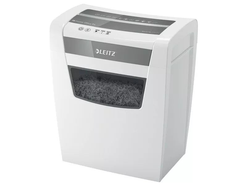 Distruggidocumenti IQ Home Office Leitz - Frammenti - 4x28 mm - 8009-00-00 (Bianco) Distruggidocumenti IQ Home Office Leitz - Frammenti - 4x28 mm - 8009-00-00 (Bianco)