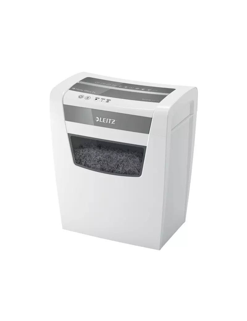 Distruggidocumenti IQ Home Office Leitz - Frammenti - 4x28 mm - 8009-00-00 (Bianco) Distruggidocumenti IQ Home Office Leitz - Frammenti - 4x28 mm - 8009-00-00 (Bianco)