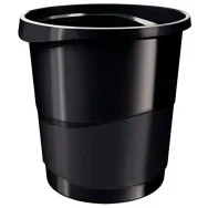 Cestino Gettacarte Europost Esselte - 14 Litri - 28,5x25,8x32,2 cm - 623952 (Nero)