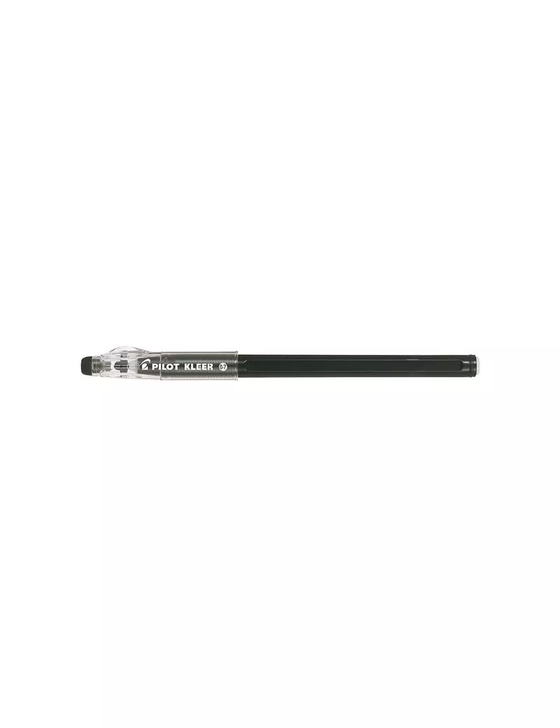 Penna a Sfera Cancellabile Kleer Pilot - 0,7 mm - 006560 (Nero Conf. 12)
