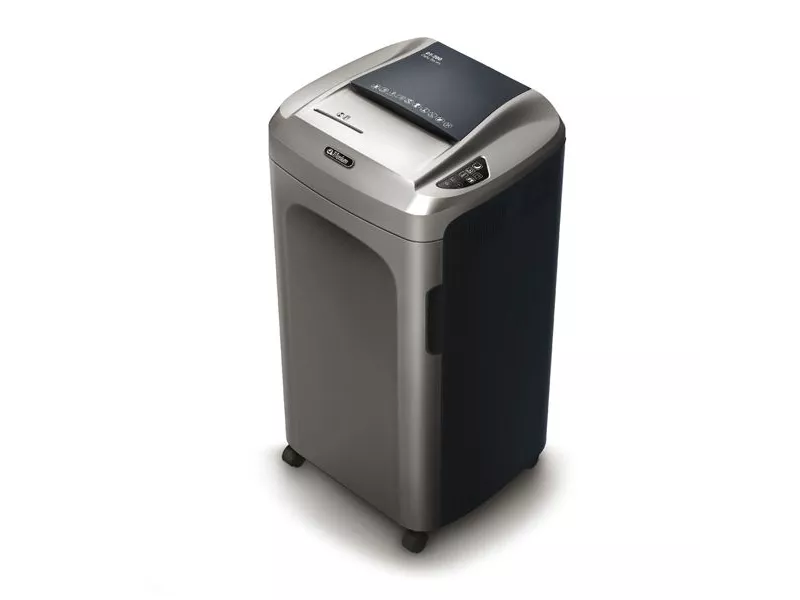 Distruggidocumenti a Frammenti Delta 200C Titanium (Nero e Grigio)