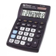 Calcolatrice da Tavolo Titanium 73030 - CD2696-12RP (Grigio)