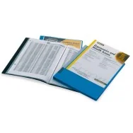 Portalistino Personalizzabile in PPL Fellowes - 22x30 cm - 20 Buste - 40325-NE (Nero)