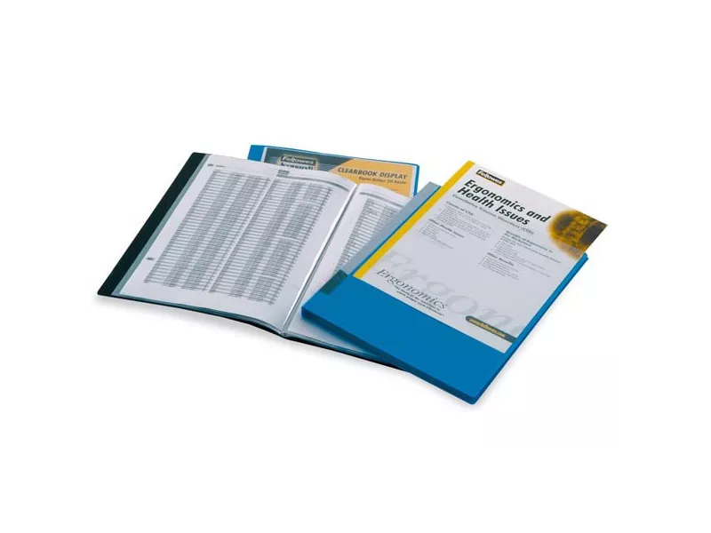 Portalistino Personalizzabile in PPL Fellowes - 22x30 cm - 20 Buste - 40325-NE (Nero) Portalistino Personalizzabile in PPL Fellowes - 22x30 cm - 20 Buste - 40325-NE (Nero)