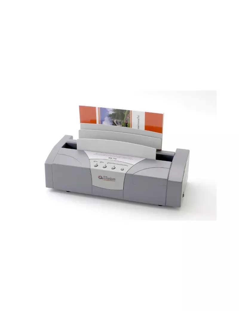 Rilegatrice Termica MB750 Titanium - 400 Fogli (Grigio) Rilegatrice Termica MB750 Titanium - 400 Fogli (Grigio)