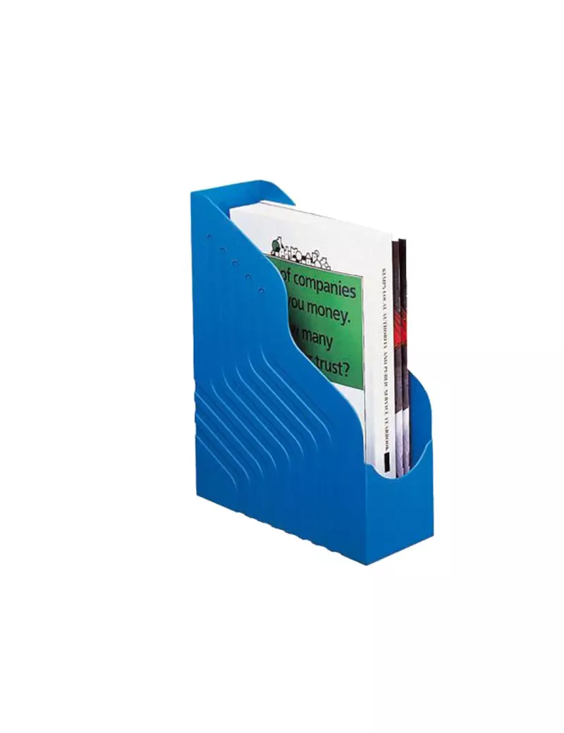 Portariviste Magazine Rack Jumbo Rexel - 10x25x32 cm - 00049104 (Blu) Portariviste Magazine Rack Jumbo Rexel - 10x25x32 cm - 00049104 (Blu)
