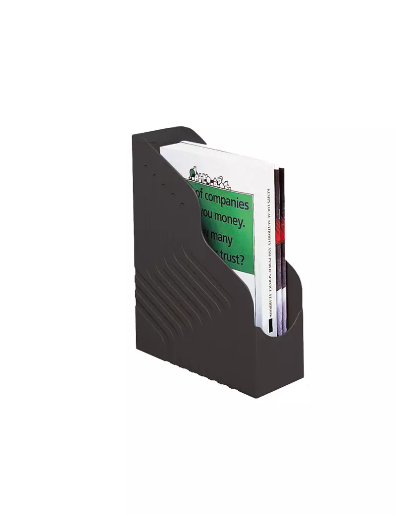 Portariviste Magazine Rack Jumbo Rexel - 10x25x32 cm - 00049110 (Nero) Portariviste Magazine Rack Jumbo Rexel - 10x25x32 cm - 00049110 (Nero)