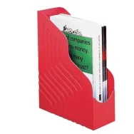 Portariviste Magazine Rack Jumbo Rexel - 10x25x32 cm - 00049111 (Rosso)