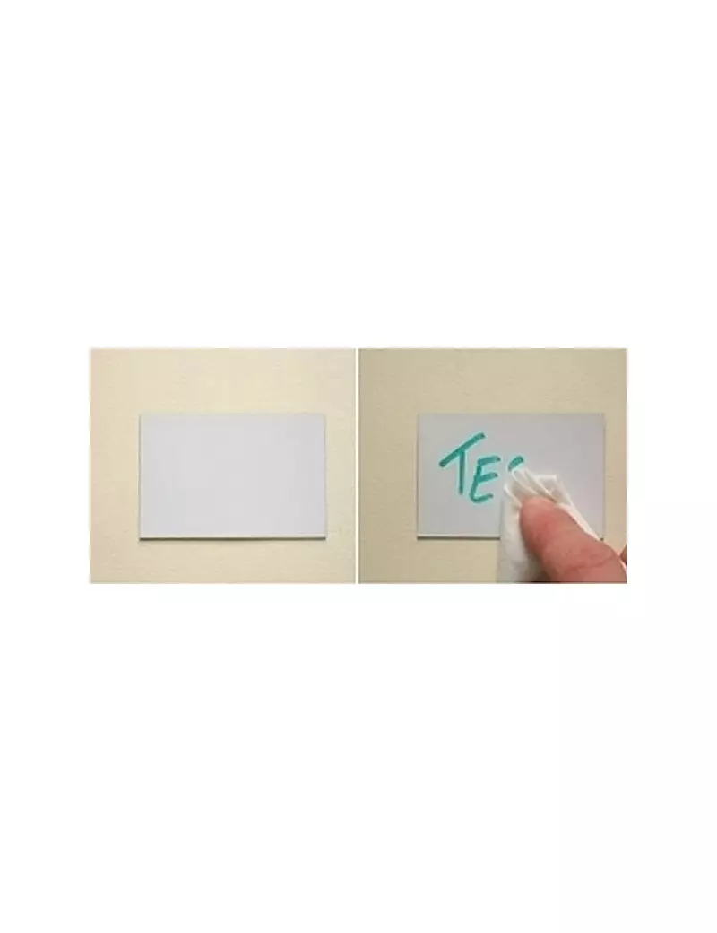 Etichette Magnetiche Scrivibili e Cancellabili Markin - 10x6 cm - Y233SC10060 (Bianco Conf. 20)