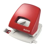 Perforatore a 2 Fori 5005 Metal Rim Leitz - 25 Fogli - 50050325 (Rosso)