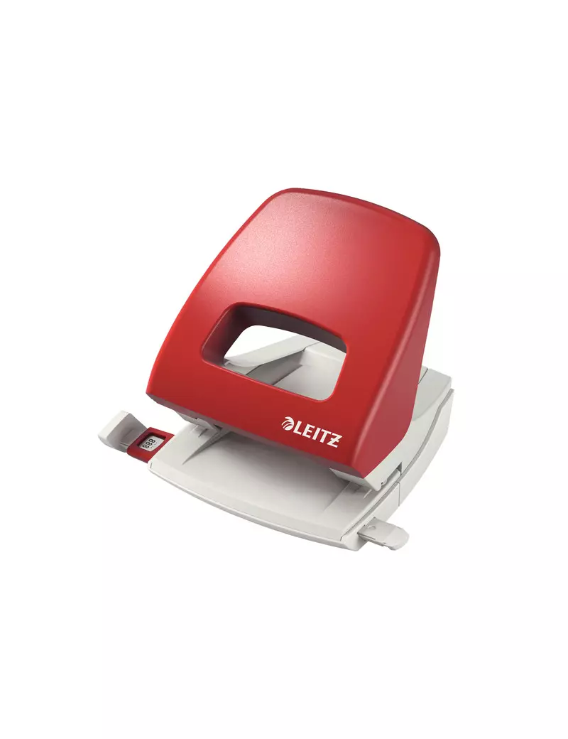 Perforatore a 2 Fori 5005 Metal Rim Leitz - 25 Fogli - 50050325 (Rosso) Perforatore a 2 Fori 5005 Metal Rim Leitz - 25 Fogli - 50050325 (Rosso)