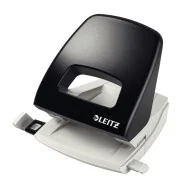Perforatore a 2 Fori 5005 Metal Rim Leitz - 25 Fogli - 50050395 (Nero)