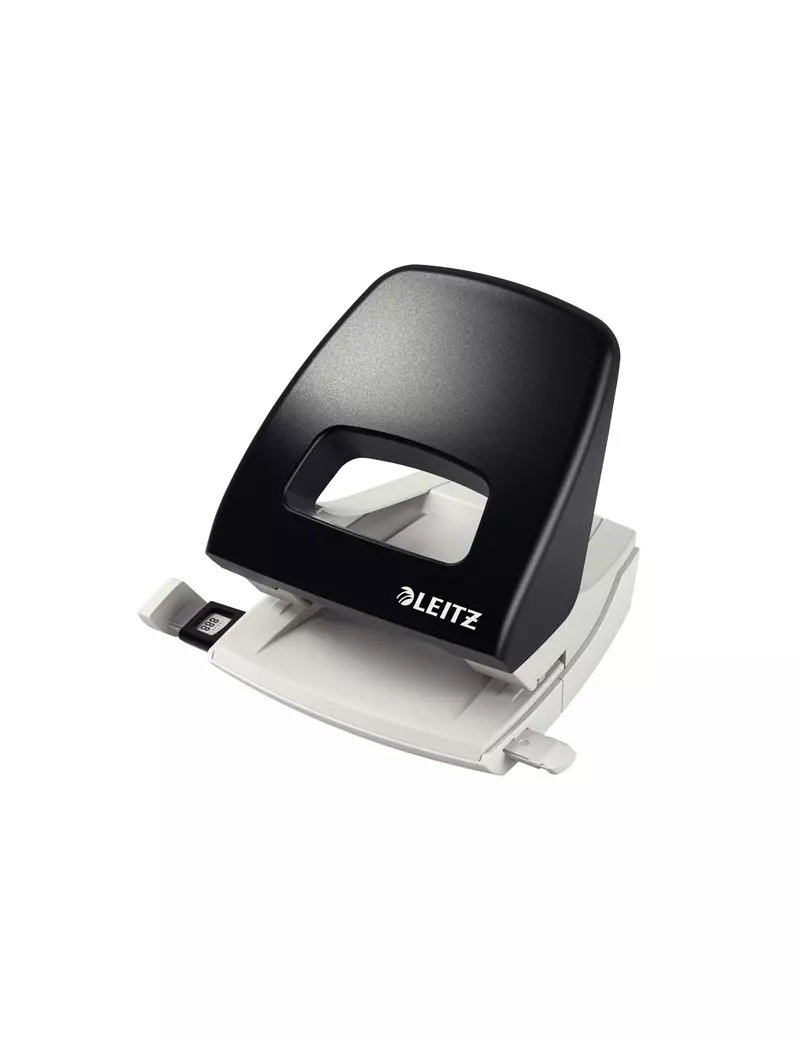 Perforatore a 2 Fori 5005 Metal Rim Leitz - 25 Fogli - 50050395 (Nero) Perforatore a 2 Fori 5005 Metal Rim Leitz - 25 Fogli - 50050395 (Nero)