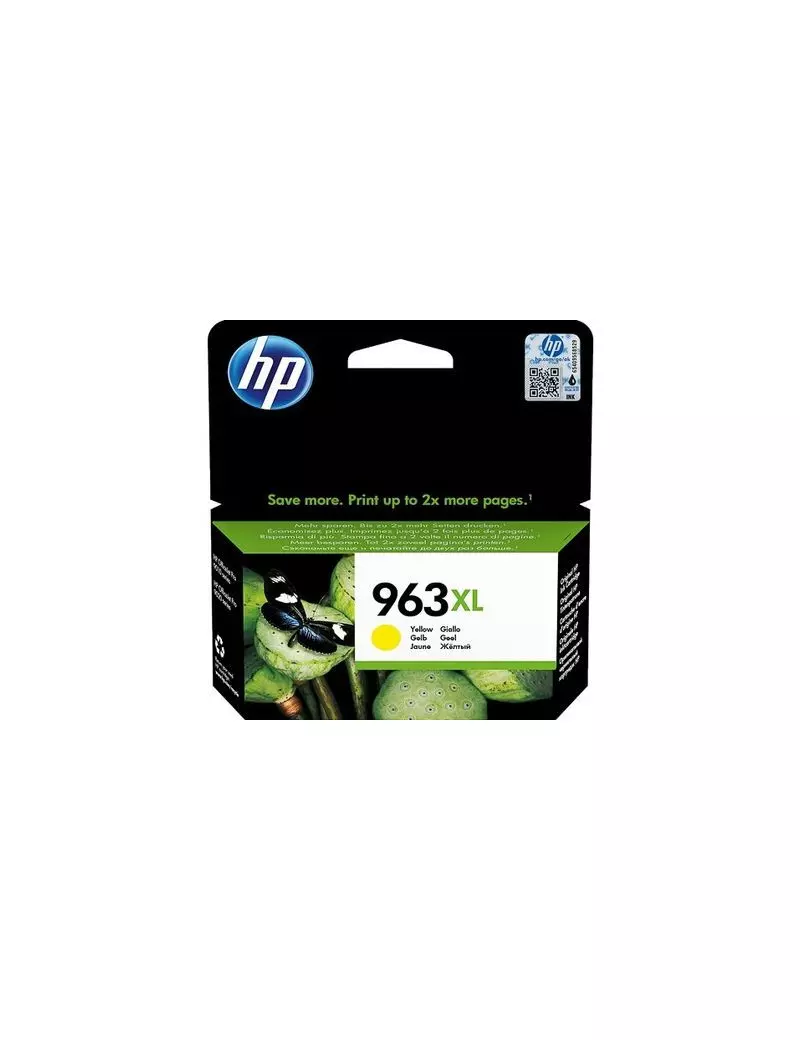 Cartuccia Originale HP 3JA29AE 963XL (Giallo 1600 pagine) Cartuccia Originale HP 3JA29AE 963XL (Giallo 1600 pagine)