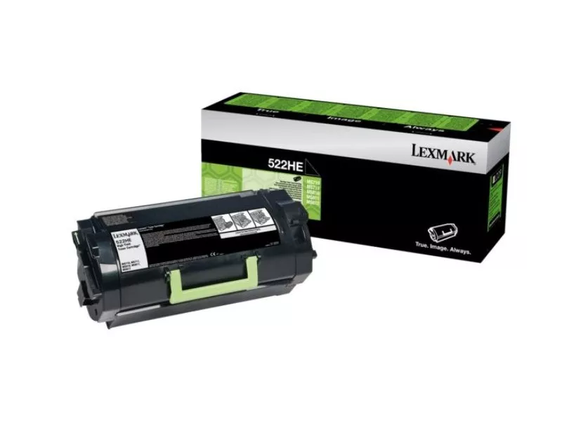 Toner Originale Lexmark 52D2H0E 522H (Nero 25000 pagine)